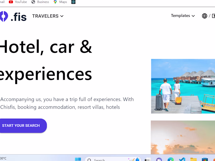 Travelling Website