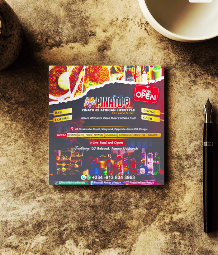 Simple flyer designs 🎉