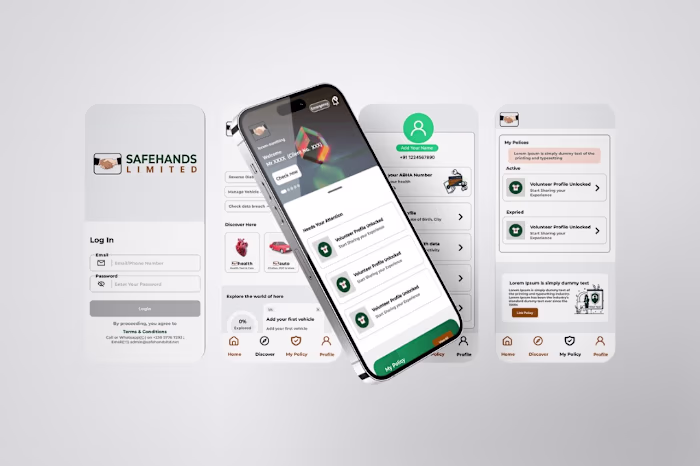 The SafeHands Life Insurance website