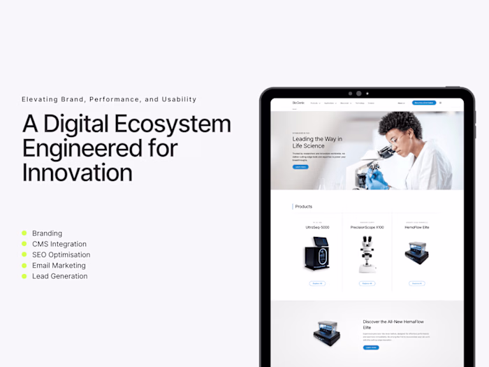 Biogenix Elevating Brand, Performance, and Usability