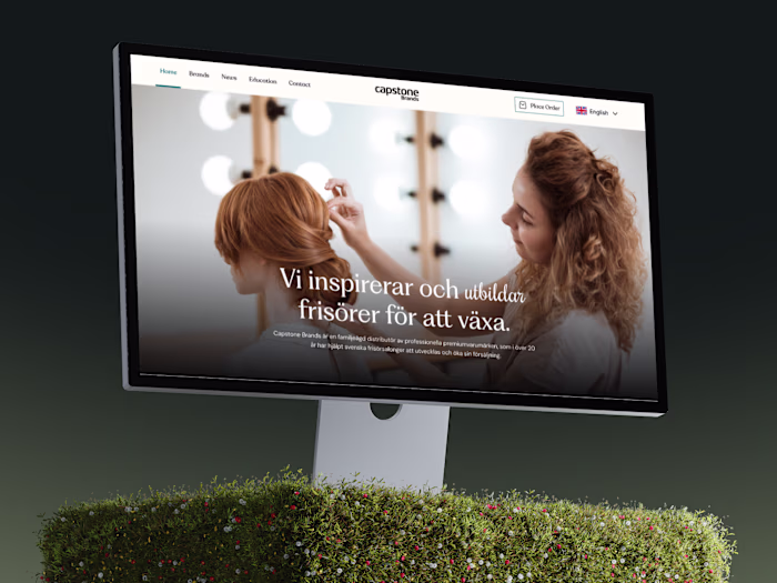 Beauty Products Website Design
