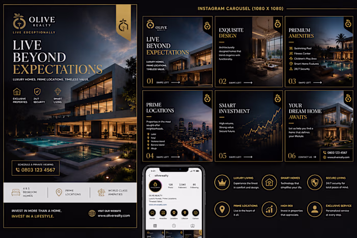 ✨ Luxury Real Estate Campaign