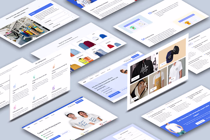 Landing Page UI Design