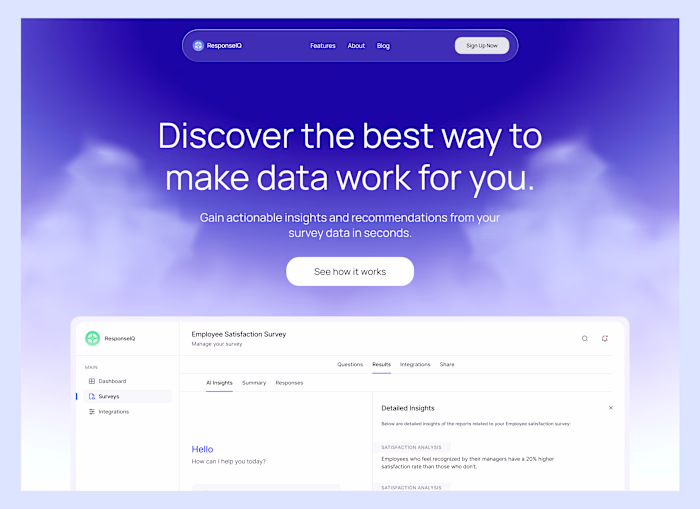 Response IQ Website Development