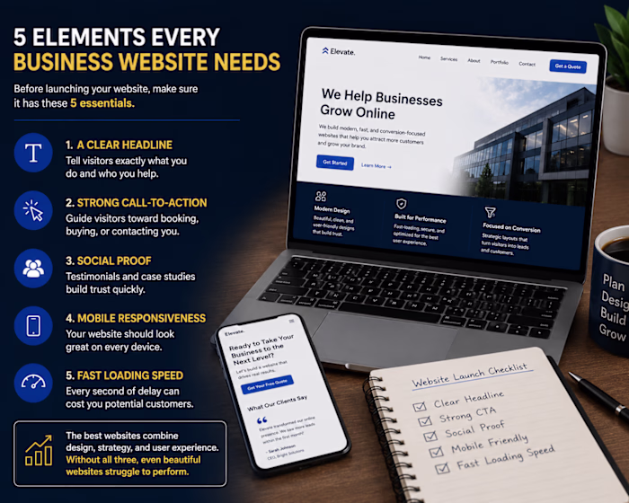 5 Elements Every Business Website