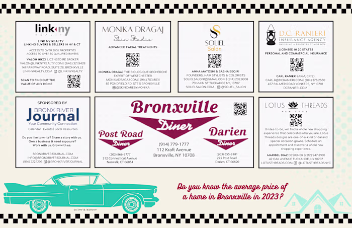 Bronxville Diner Placemat