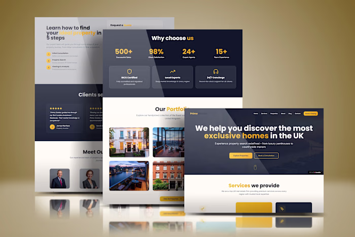 Go HighLevel UK Real Estate Website | GHL & Automation Desig...
