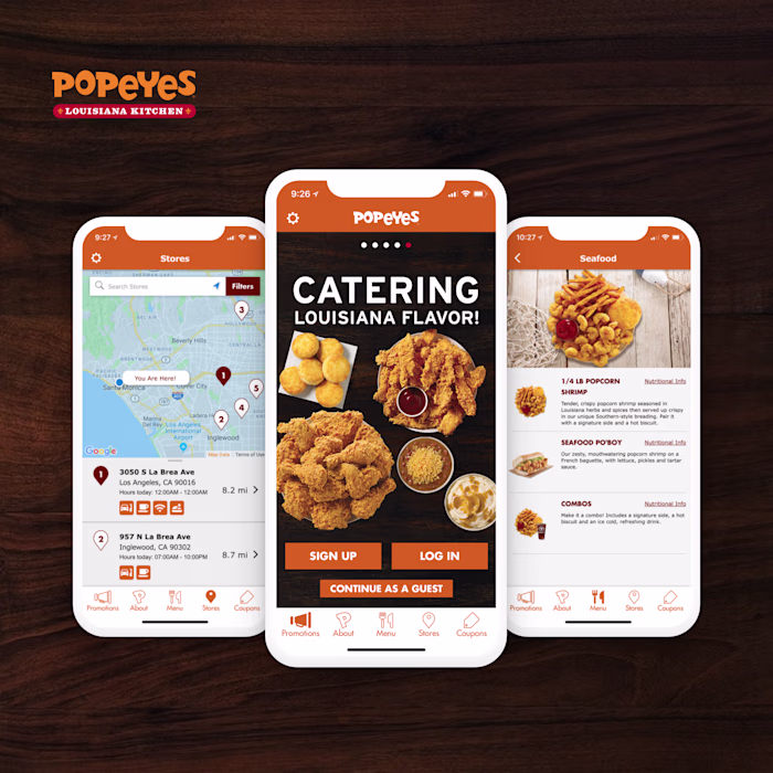 Popeyes Mobile App