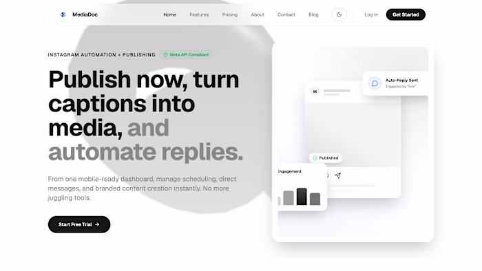 MediaDoc - A platform for content creators.