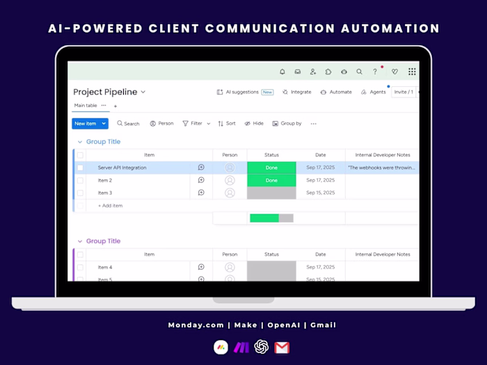 AI Client Hub: Monday.com (http://Monday.com)