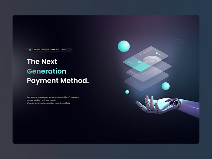 Title Modern Fintech UI Implementation (HooBank)