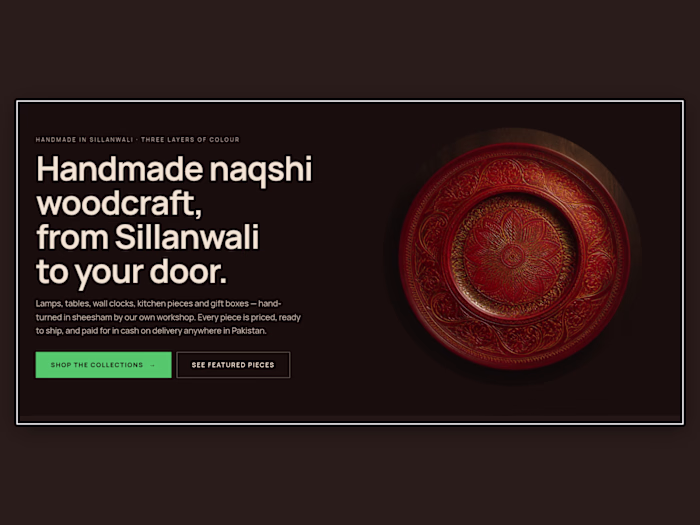 Sillanwali: Handmade Naqshi Lacquer Woodcraft Store