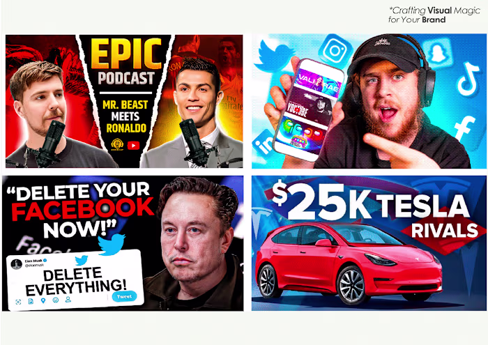 High-Converting YouTube Thumbnails Design