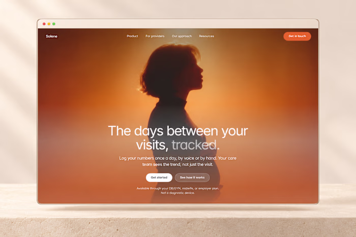 Solene Health, Healthtech Framer Template