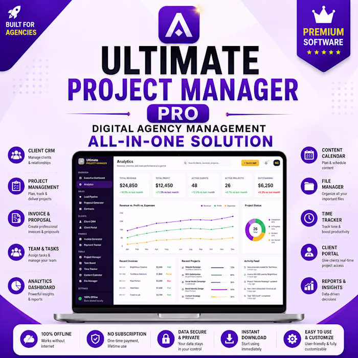 Built an All-in-One Project Management