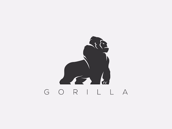 Gorilla Vector Logo Available For