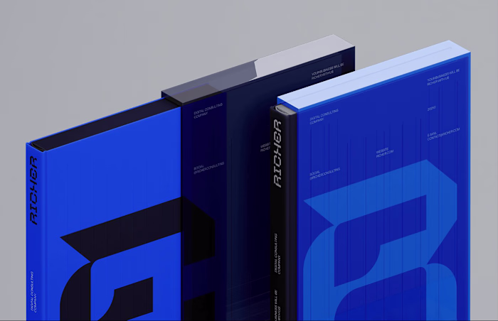 RICHER-LOGO & BRAND IDENTITY DESIGN