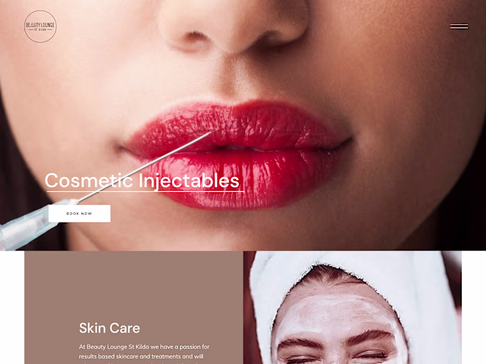 Beauty Clinic WordPress Website Design and Development