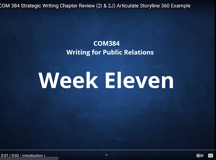 Articulate Storyline Scorm Example (Academic)