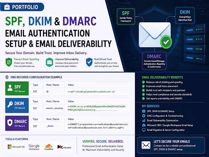 Safeguarding Email Communications with SPF, DKIM, and DMARC