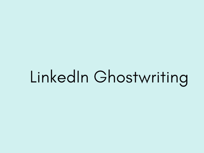 LinkedIn Ghostwriting