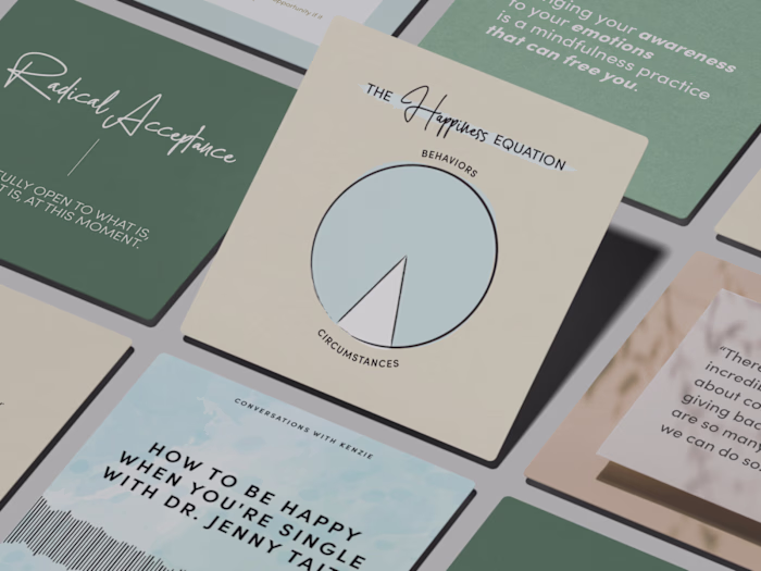 Instagram Brand Development for Psychologist