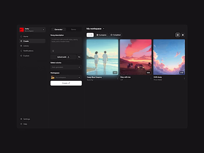 Ai-music generator