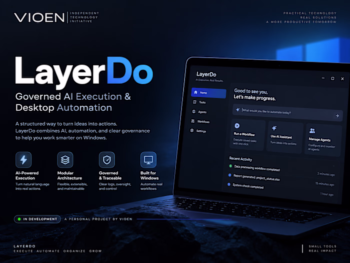 LayerDo | Governed AI Execution & Desktop Automation