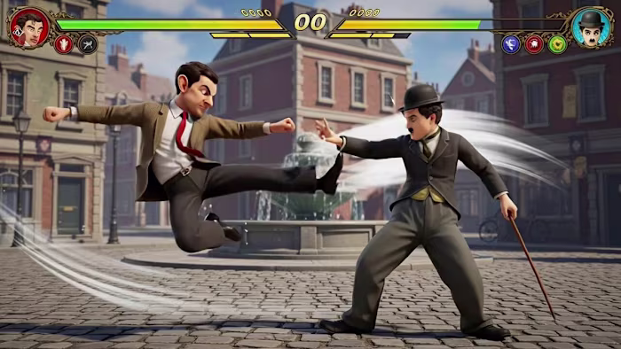 Mr. Bean vs. Charlie Chaplin Videogame
