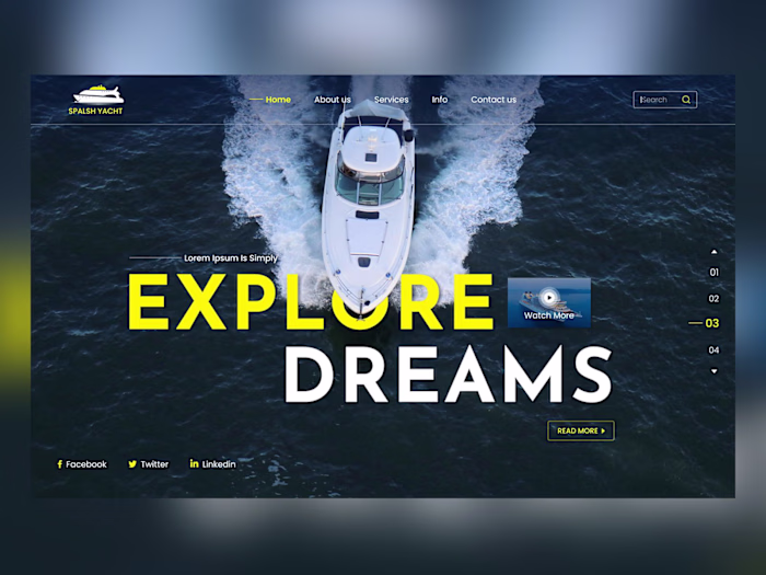 Landing Page WordPress Website Design