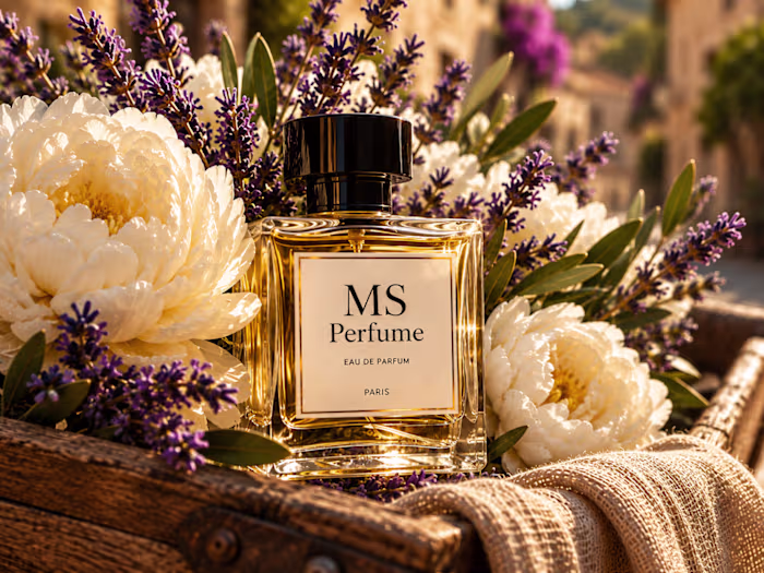 This campaign brings luxury fragrance