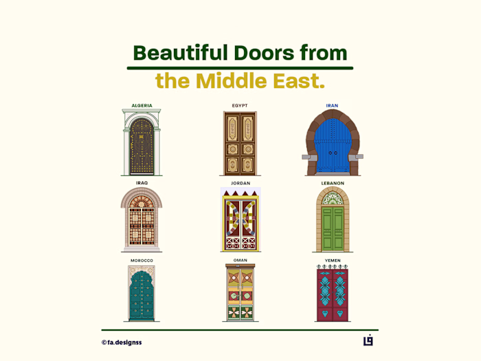 Doorways: An Illustration Series
