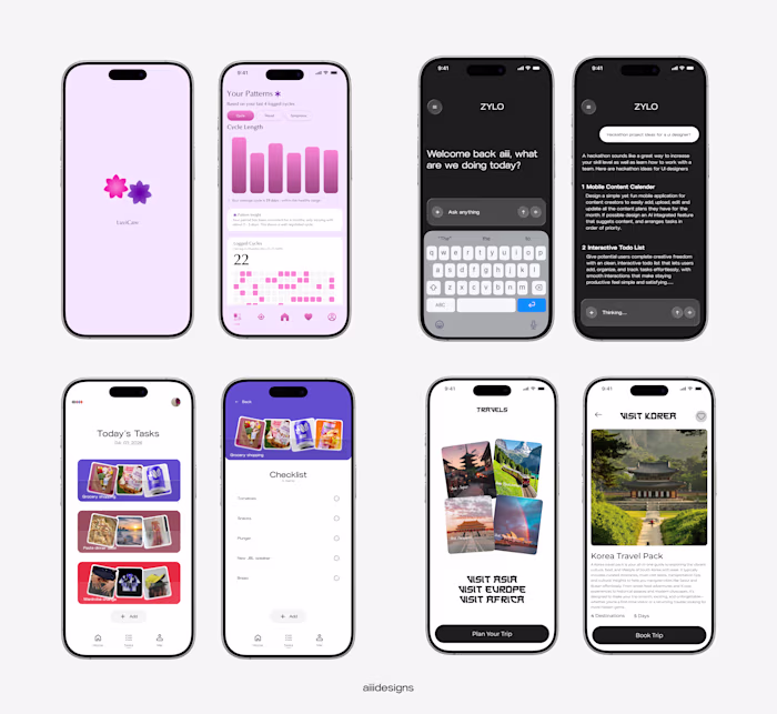 Mobile Application Designs. Avaliable for mobile app design ...