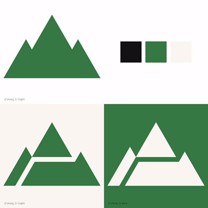 Steig Logo Design