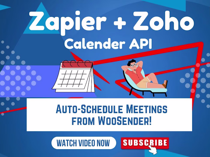 Automate Zoho CRM & Calendar