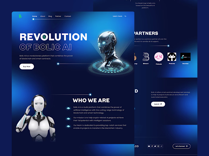 AI Agent Website Design​​​​​​​