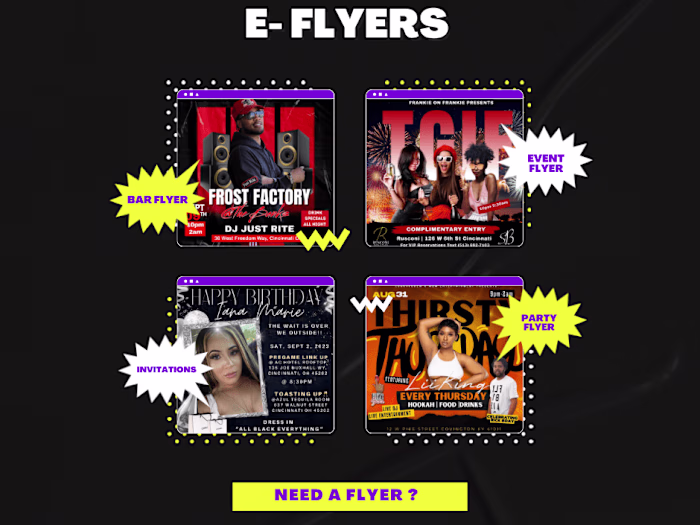Flyer design 