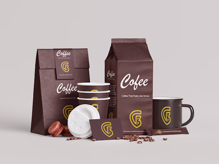 The Gilded Bean — Brand Identity Design