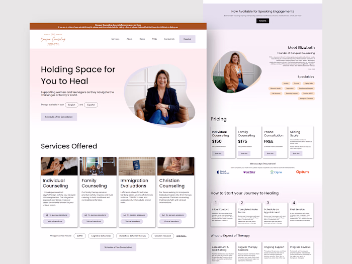 Website Design Redesign | UI/UX