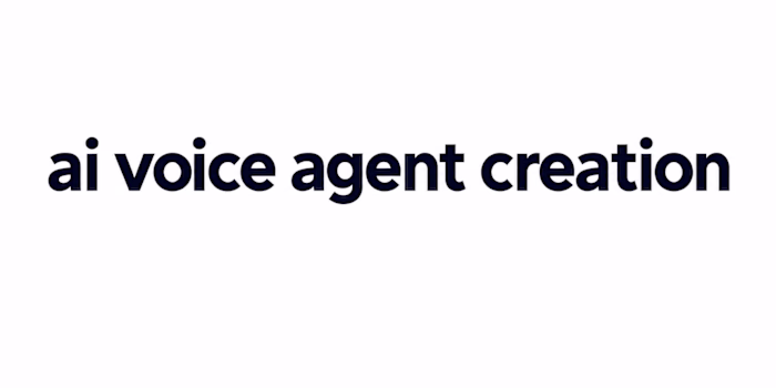 I create ai voice agents