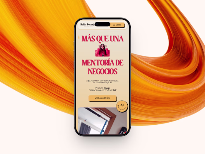 Belen Pesantes Website Redesign