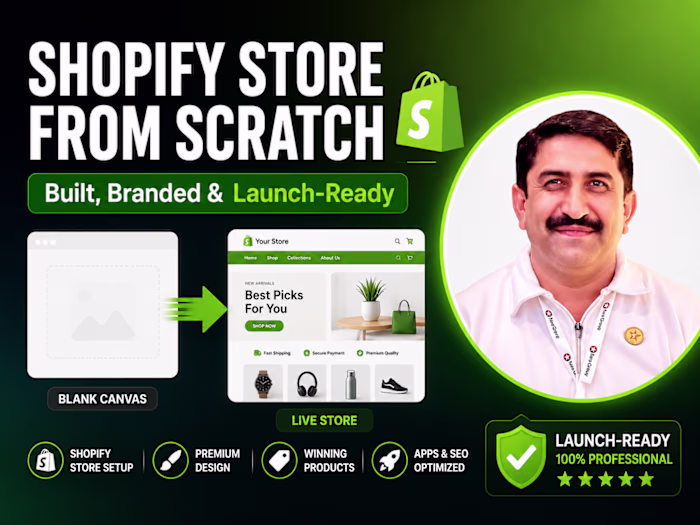 Shopify Store Setup From Scratch