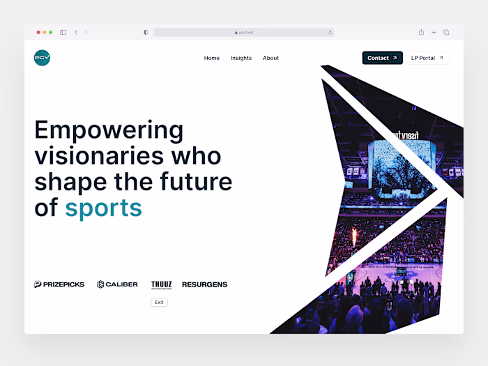 Phoenix Capital Ventures Webflow Website