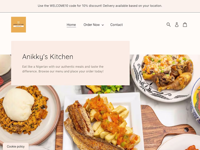 Restaurant Website