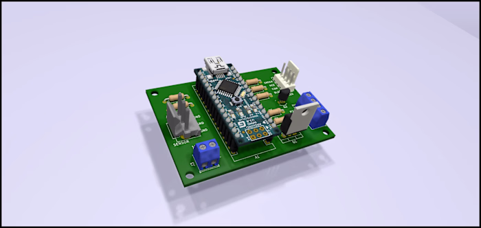 Arduino Nano-Based PCB Design
I designed