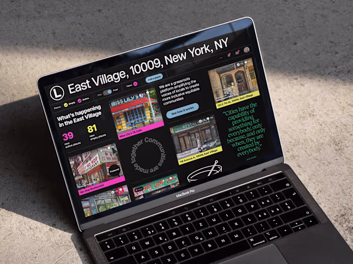 A social media platform enabling citizens to shape their city