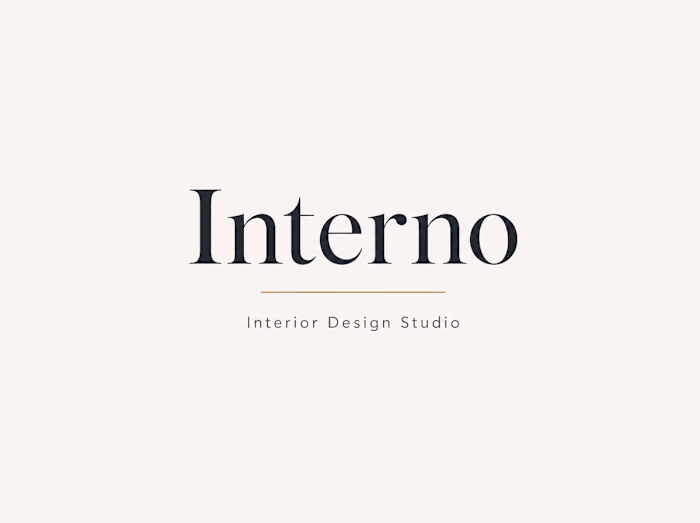 Interno - multi-page interior design studio marketing website