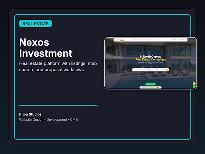 Nexos Investment - Real Estate Platform