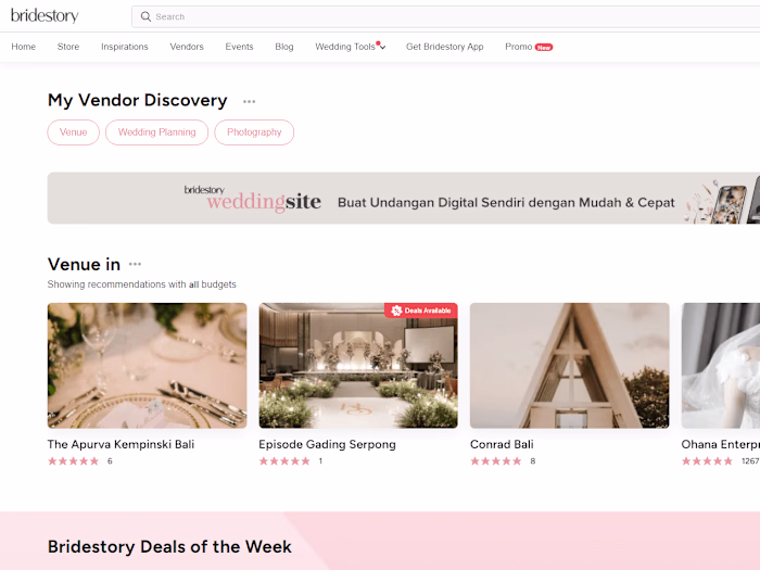 Bridestory: The Most Complete Wedding Vendor and Package