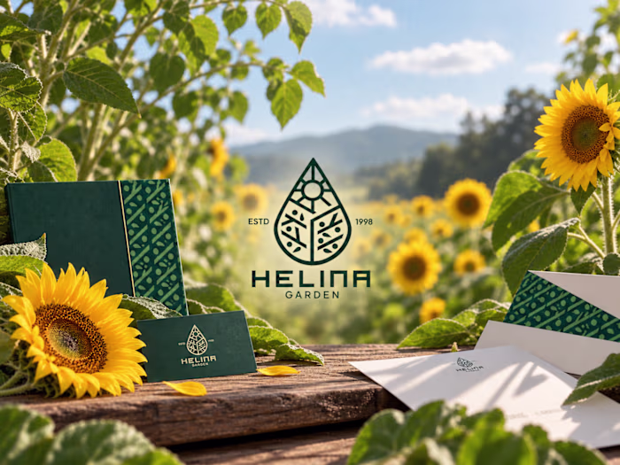 Helina Garden - Visual Identity